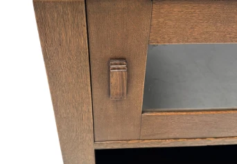 Art Deco Modernist Cabinet by Frits Spanjaard for L.O.V. Oosterbeek, 1920s